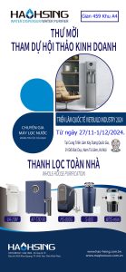 Kính mời quý khách hàng tham quan gian hàng của HAOHSING tại triển lãm Vietbuild  gian số 459 tòa nhà A4